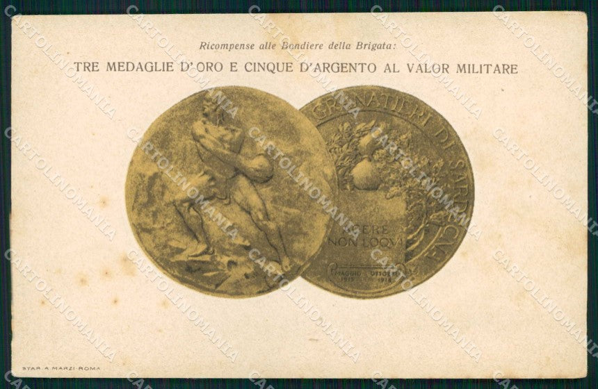 Militari Reggimentali Museo Storico Brigata Granatieri Sardegna cartolina KF4341 – fronte