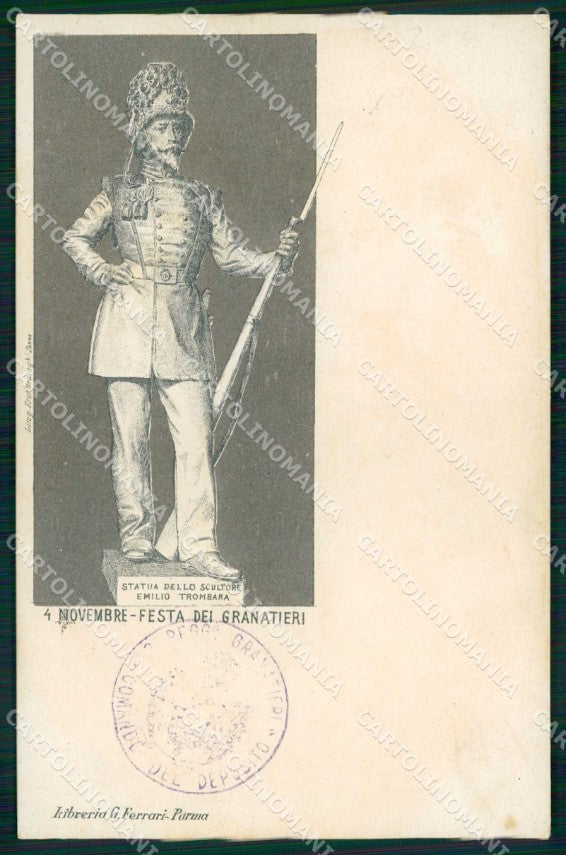 Militari Reggimentali Reggimento Granatieri di Sardegna cartolina KF4395 – fronte