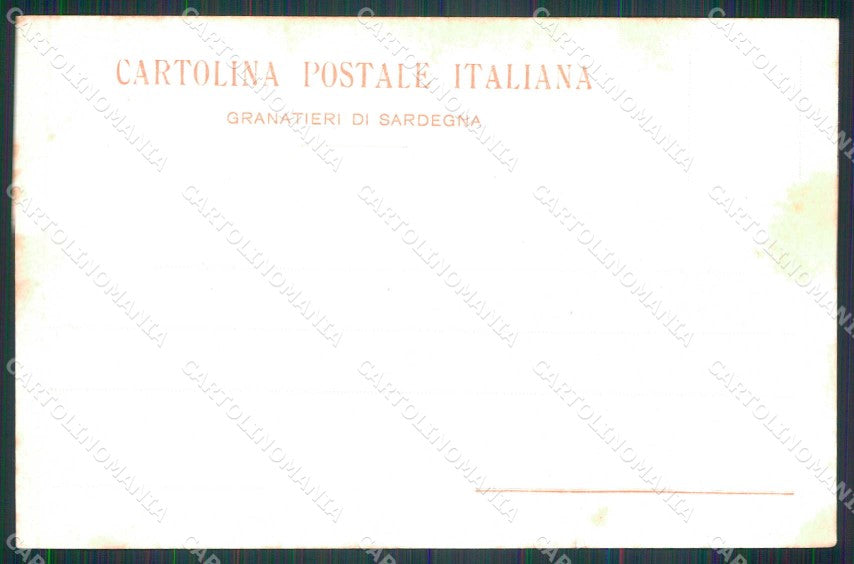 Militari Reggimentali Museo Granatieri Sardegna Santa Lucia cartolina KF4425 – retro
