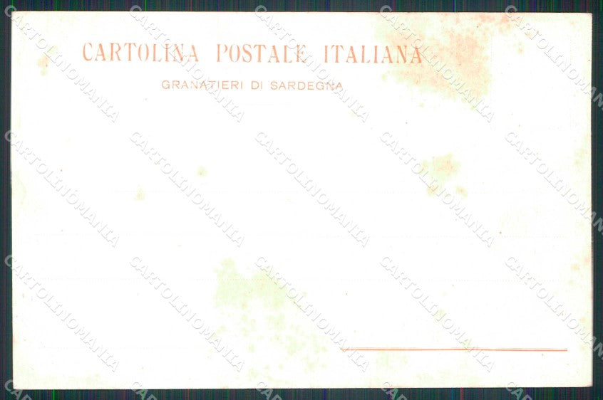 Militari Reggimentali Granatieri Sardegna Santa Lucia Comando cartolina KF4427 – retro