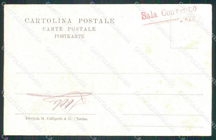 Militari Reggimentali 54° Regg. Fanteria Palermo Ivrea cartolina KF4488 – retro
