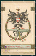 Militari 21° Reparto Mitragliatrici 69° Regg. Fanteria Trincea cartolina KF4520 – fronte