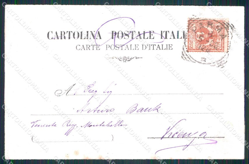 Militari Reggimentali 43° Regg. Fanteria ABRASA foto cartolina KF4535 – retro
