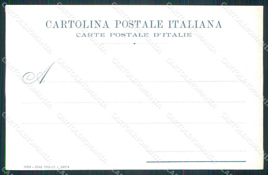 Militari Reggimentali III° Corpo Armata Milano cartolina KF4545 – retro