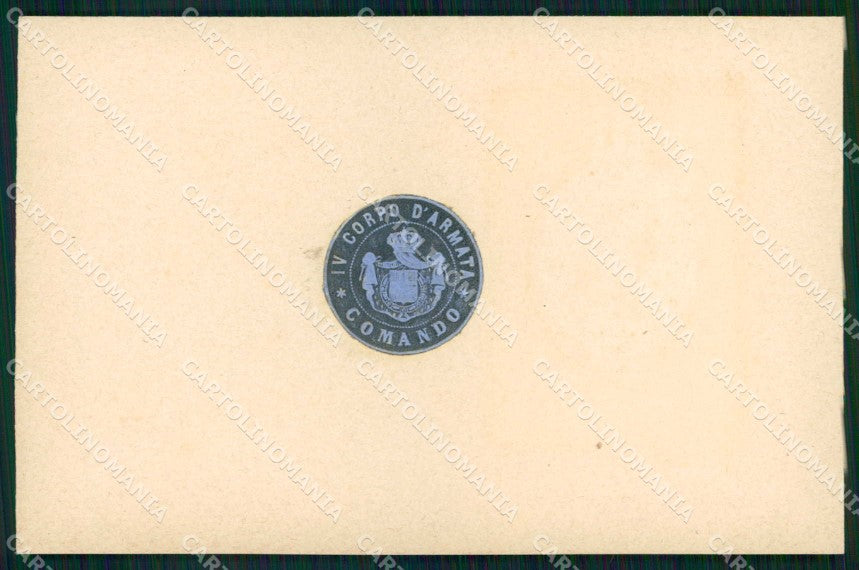 Militari IV Corpo d'Armata Genova foto cartolina KF4548 – fronte