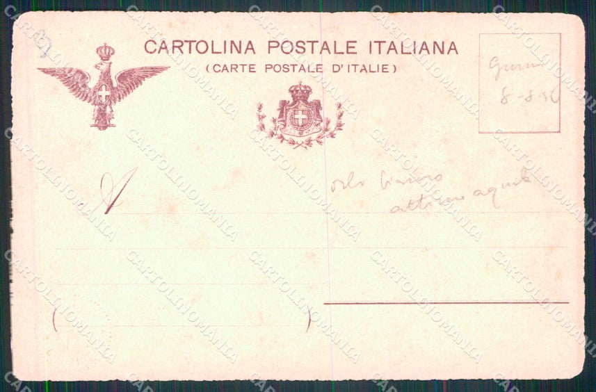 Militari Reggimentali 18° Divisione Militare di Perugia cartolina KF4572 – retro