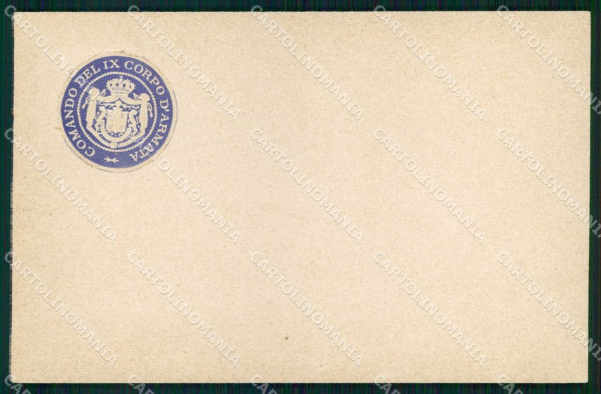 Militari Reggimentali IX° Corpo Armata Bari cartolina KF4581 – fronte