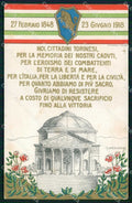 Militari Torino Memoria Caduti Seminatrici di Coraggio cartolina KF4592 – fronte