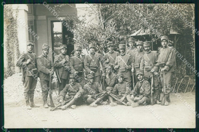 Militari Picchetto Roma foto cartolina KF4609 – fronte