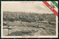 Trieste città Porto Tricolore Duca Abruzzi cartolina KF4613 – fronte