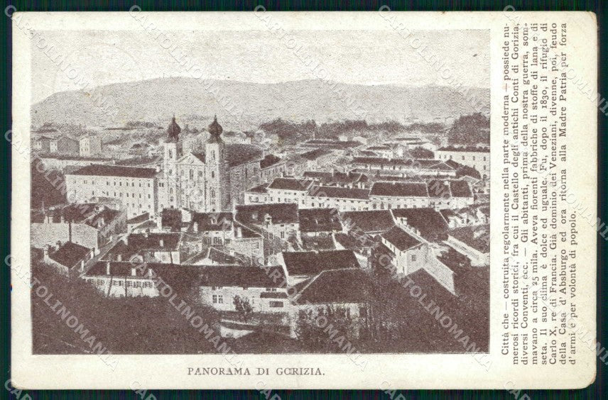 Gorizia città Comitato Fiorentino Pro Croce Rossa Firenze cartolina KF4619 – fronte