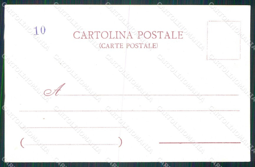 Militari 3° Regg. Artiglieria Fortezza Bozzetto non Accettato cartolina KF4628 – retro