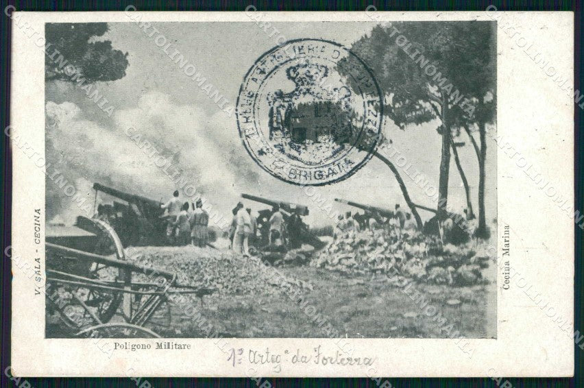 Militari Reggimentali 1° Regg. Artiglieria Fortezza 5ª Brigata Cecina cp KF4633 – fronte