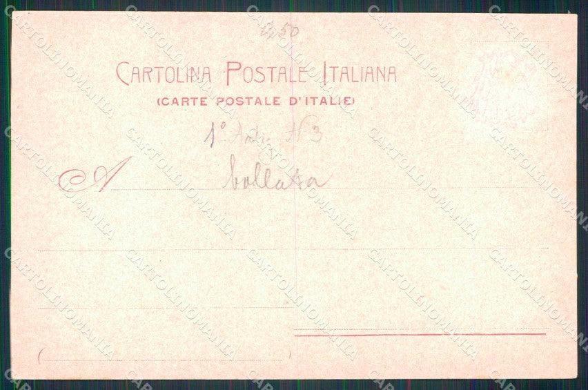 Militari Reggimentali 1° Regg. Artiglieria Fortezza 5ª Brigata Cecina cp KF4633 – retro