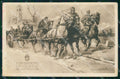 Militari Reggimentali VII° Regg. Artiglieria Campagna PIEGA cartolina KF4646 – fronte