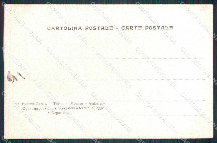 Militari Reggimento Artiglieria da Montagna Alpini Genta cartolina KF4654 – retro