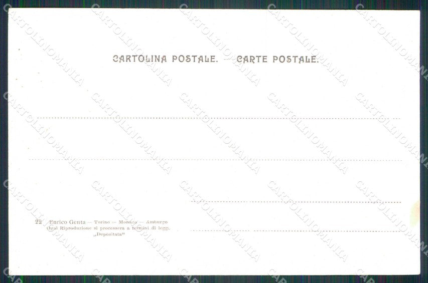Militari Reggimento Artiglieria Montagna Alpini cartolina KF4658 – retro