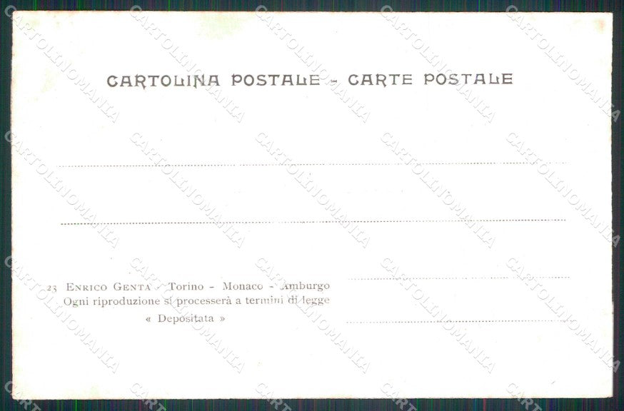 Militari Reggimento Artiglieria da Montagna Alpini Genta cartolina KF4662 – retro