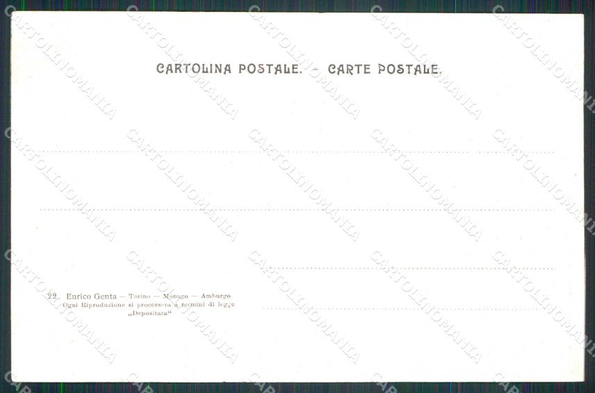 Militari Reggimento Artiglieria da Montagna Alpini Genta cartolina KF4664 – retro