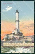 Genova città Lanterna CRI Croce Rossa PIEGA cartolina KF4767 – fronte