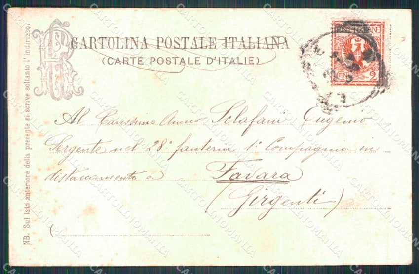 Militari Deposito Fanteria Lecce cartolina KF4769 – retro