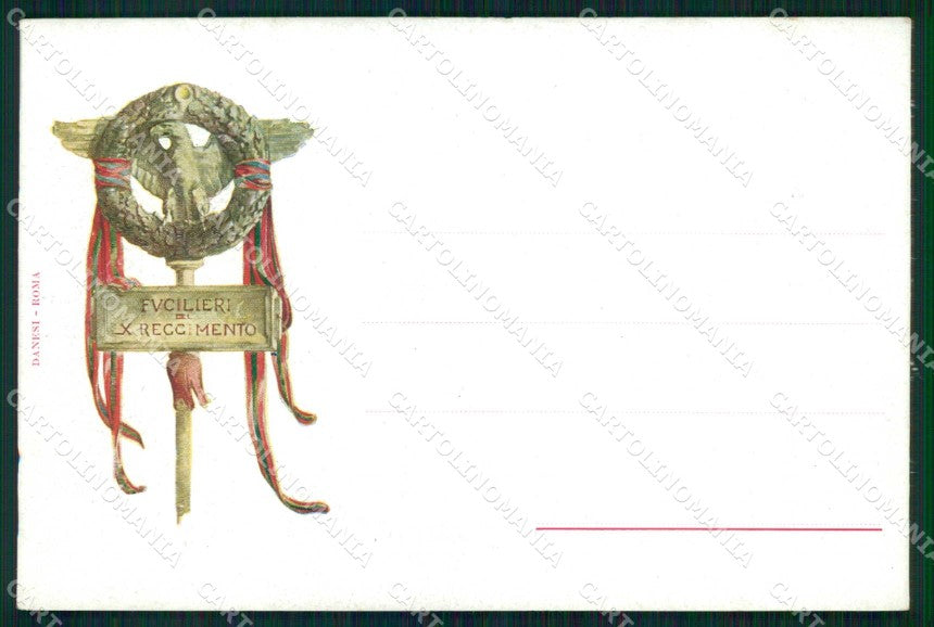 Militari Reggimentali Fucilieri del LX Reggimento cartolina KF4770 – fronte
