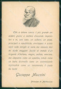 Patriottismo Gruppo Seminatori Mazziniani Genova Mazzini PIEGHINE cp KF4780 – fronte