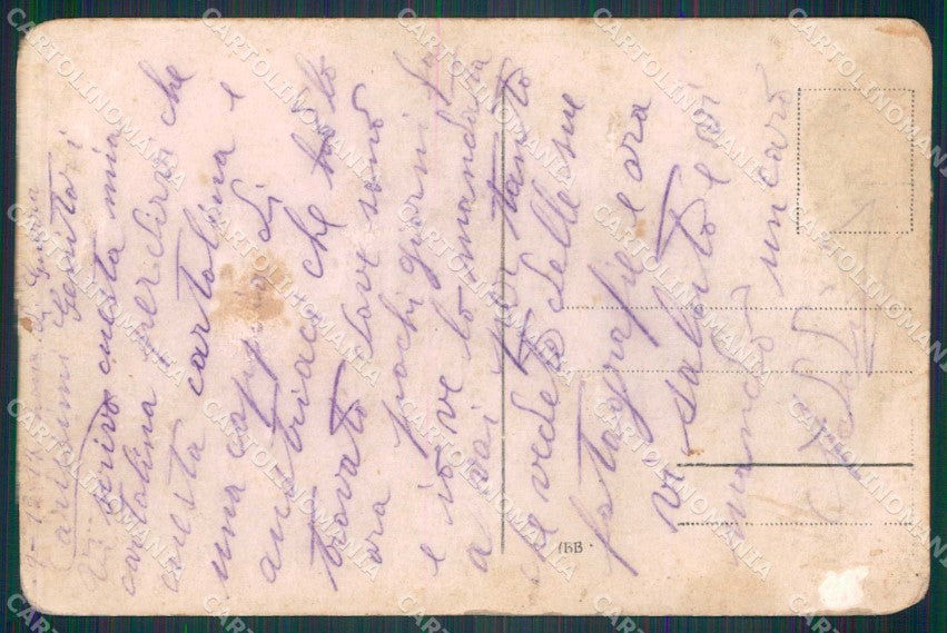 Militari Soldati Austriaci Zona di Guerra ABRASA foto cartolina KF4791 – retro