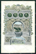 Patriottismo Anniversario Unità Italia PIEGA cartolina KF4796 – fronte