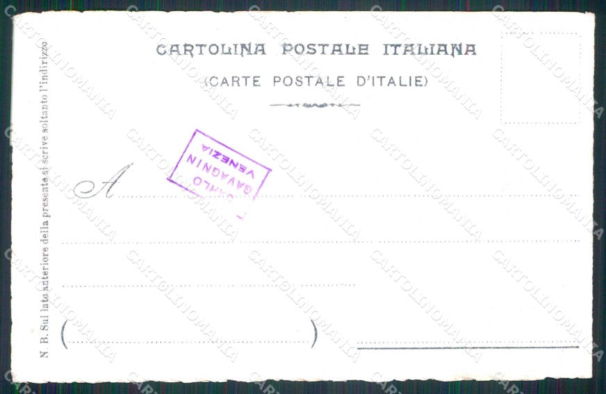 Militari Reggimentali VIII° Corpo d'Armata Firenze cartolina KF4821 – retro