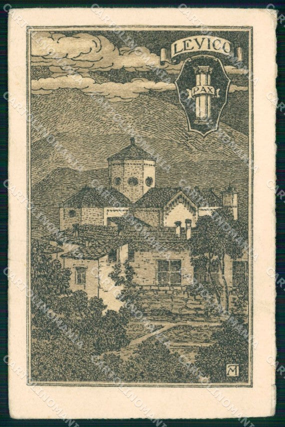 Trento Levico Patriottismo cartolina KF4828 – fronte