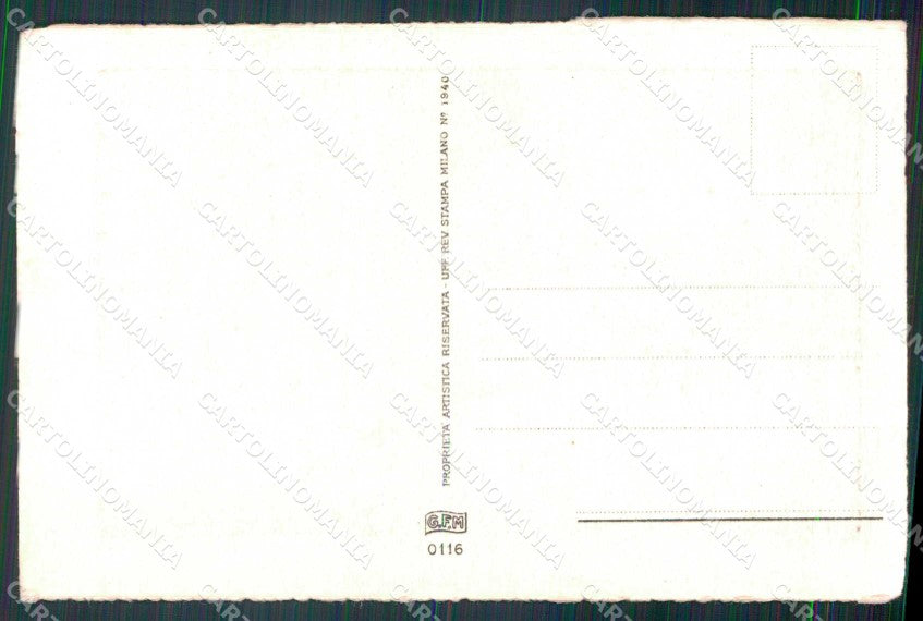 Trento città Patriottismo cartolina KF4831 – retro