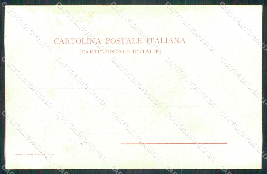 Militari Reggimentali 9° Regg. Artiglieria da Campagna Pavia cartolina KF4874 – retro