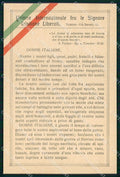 WWI WW1 Patriottismo Tricolore Unione Signore Cristiane Liberali cp KF4905 – fronte