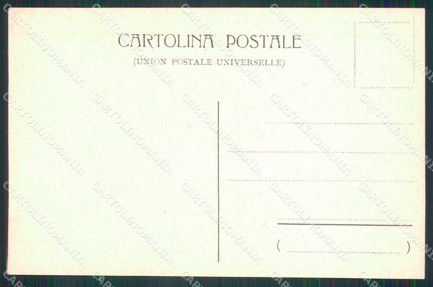 WWI WW1 Patriottismo Trento Trieste Carso Falorsi 1915 cartolina KF4938 – retro