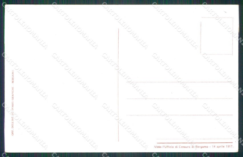 WWI WW1 Patriottismo Assistenza Soldati Liberazione Veneto Villafranca cp KF4955 – retro