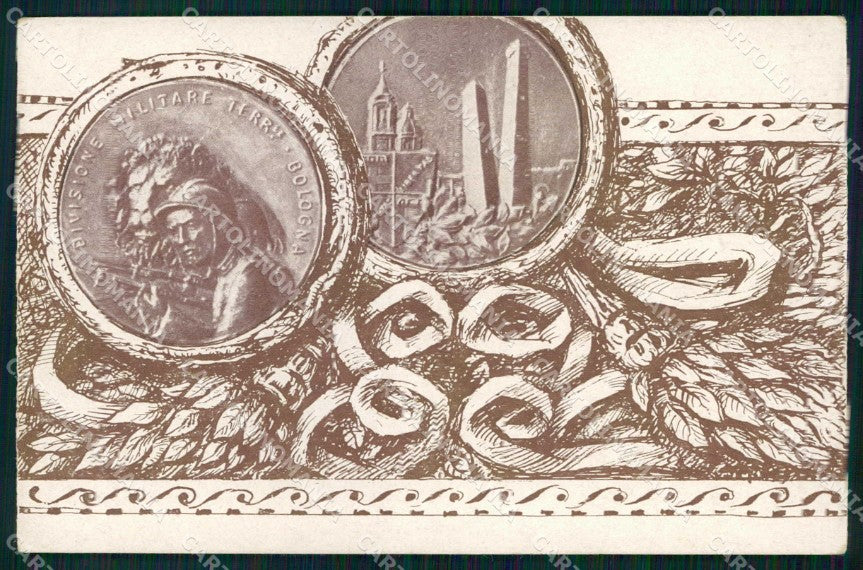Militari Reggimentali Divisione Militare Territoriale Bologna cartolina KF4957 – fronte