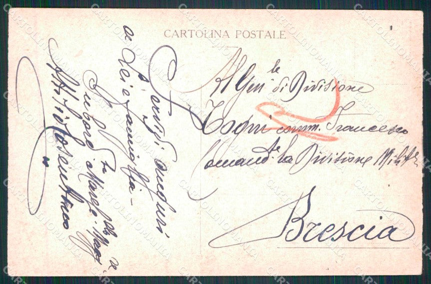 Militari Reggimentali Divisione Militare Territoriale Bologna cartolina KF4957 – retro