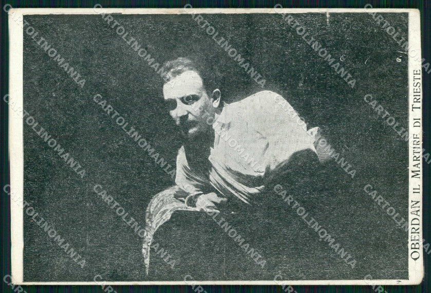 Militari Politica Trieste Oberdan STRAPPINO cartolina KF4976 – fronte