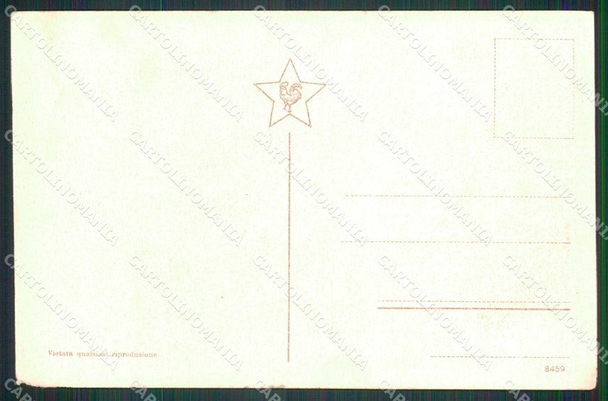 WWI Militari Politica Ammiraglio Viale Vecchi Marina Militare cartolina KF4985 – retro