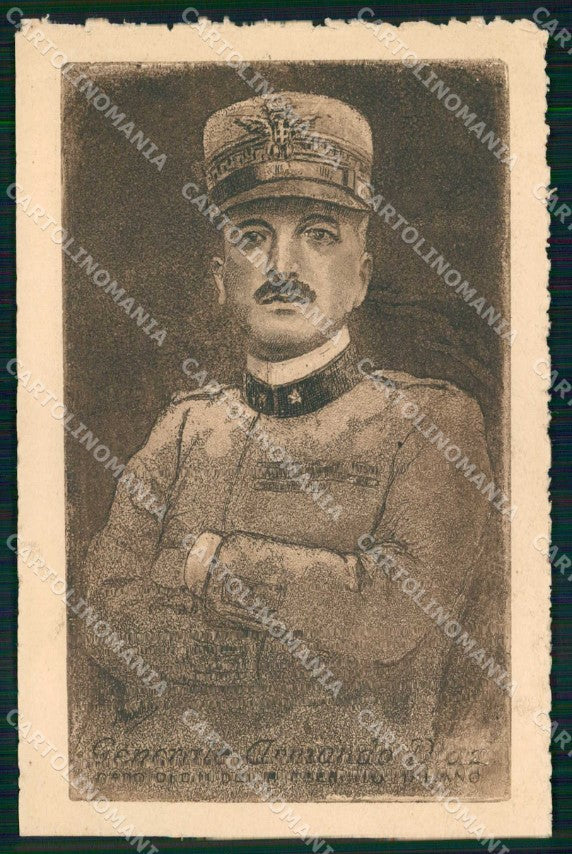 WWI WW1 Militari Politica Gen. Armando Diaz cartolina KF4988 – fronte