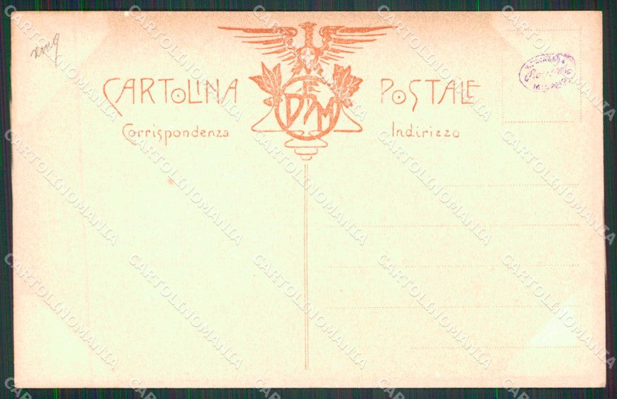 Militari Reggimentali 5ª Divisione Militare Milano cartolina KF4994 – retro
