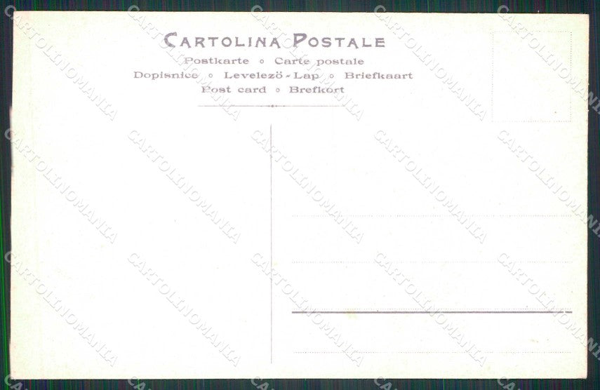 WWI WW1 Militari Esercito Gdf Guardia Finanza Ronchi cartolina KF5000 – retro