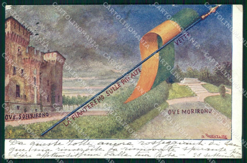 Militari Reggimentali 113° 114° Regg Fanteria Brigata Mantova cartolina KF5036 – fronte