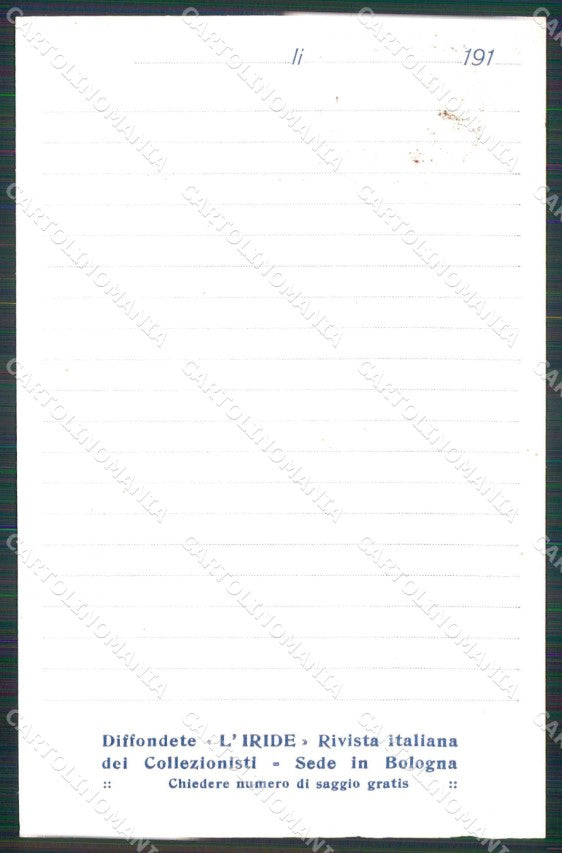 WWI WW1 Patriottismo Pietra Belgio edizione 1917 cartolina KF5065 – retro