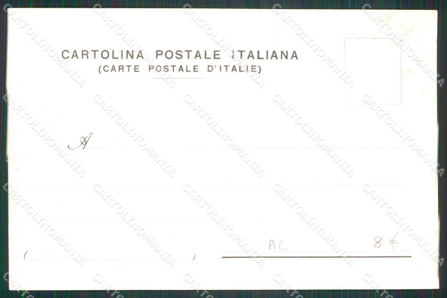 Militari Alpini Costume Valdese Ruà Frejus Piano del Re cartolina KF5127 – retro