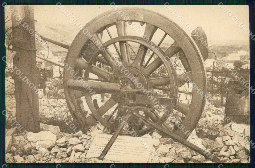 Patriottismo WW1 Redipuglia Cimitero di Guerra SCOLLATA PIEGA cartolina KF5172 – fronte