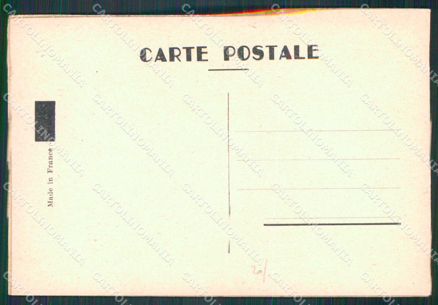 WW1 WWI Patriottismo Bandiere Flags Silk Regno Unito Francia cartolina KF5196 – retro