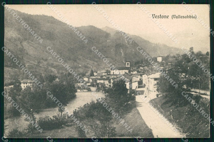 Brescia Vestone Valle Sabbia Panorama cartolina KF5224 – fronte