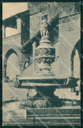 Piacenza Castell'Arquato Fontana Monumentale cartolina KF5226 – fronte